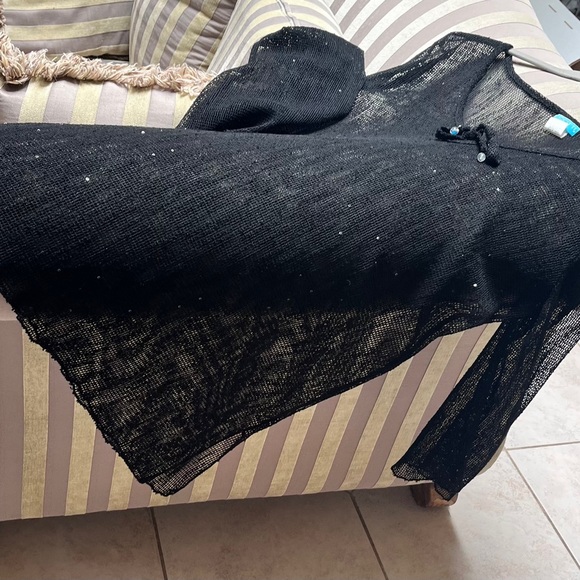 Dotti Black Lace Swim Coverup - Picture 5 of 10